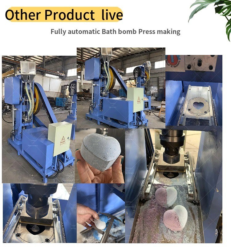 독특한 디자인 바드 펌프 볼 프레스 머신 샴푸 바 2-10cm 다른 모양 곰팡이