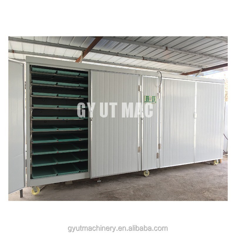 용량 500kg/일 유성층 컨테이너형 보리 미세 녹색 싹을 키우는 기계