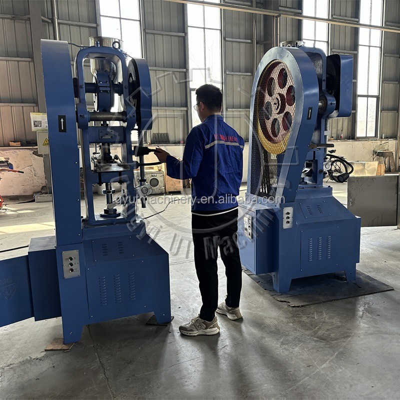 목욕 폭탄 공 생산 라인 공압 압축 폼핑용 멀티 크랭크 프레스 머신