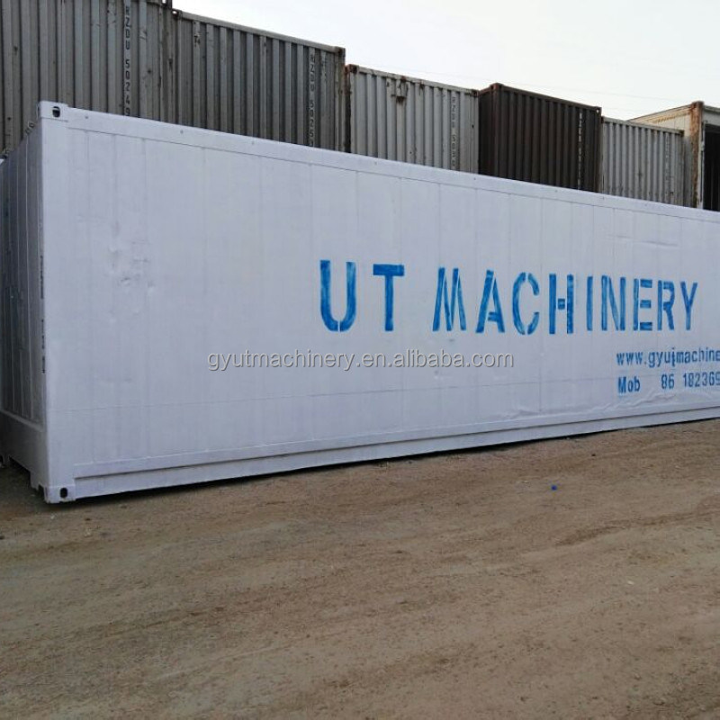 40HQ 컨테이너 온실 농산물 자동화 싹 기계 방 의류 상점