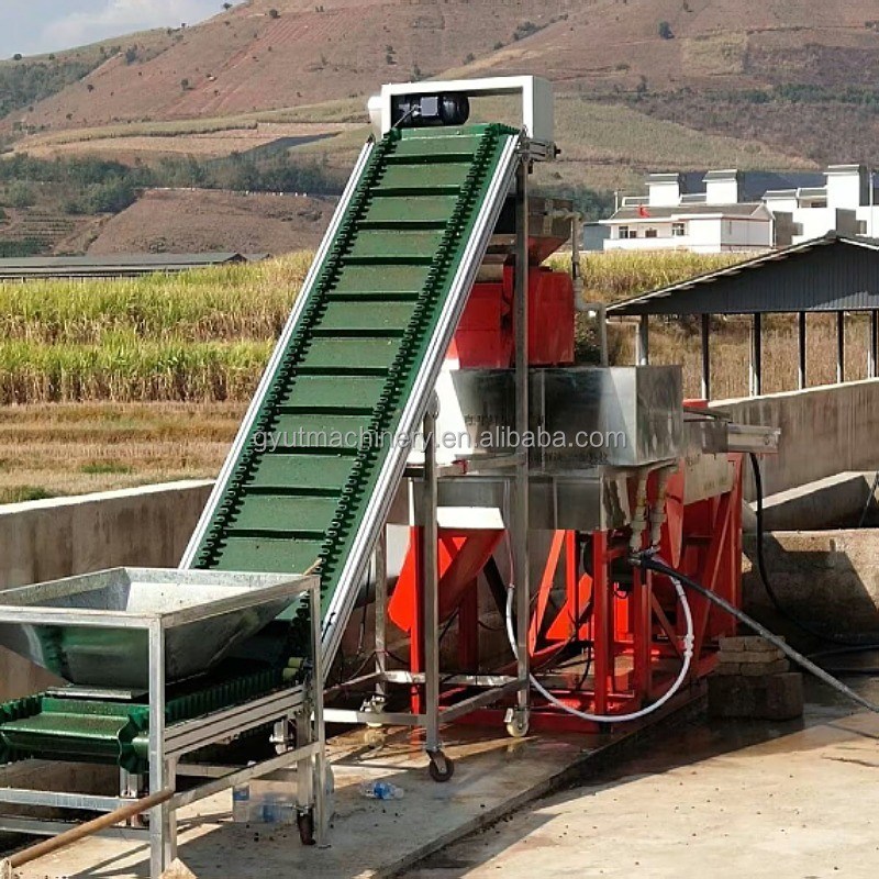 커피/카카오 콩 껍질 벗기기 기계 910*730*1265mm 크기의 산업 생산