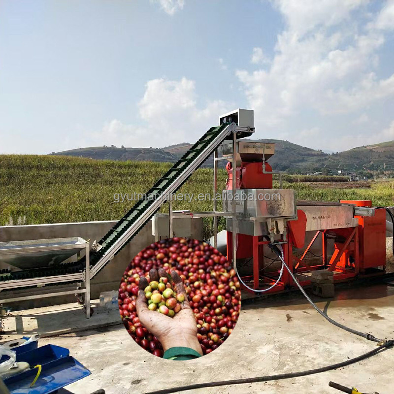 커피/카카오 콩 껍질 벗기기 기계 910*730*1265mm 크기의 산업 생산